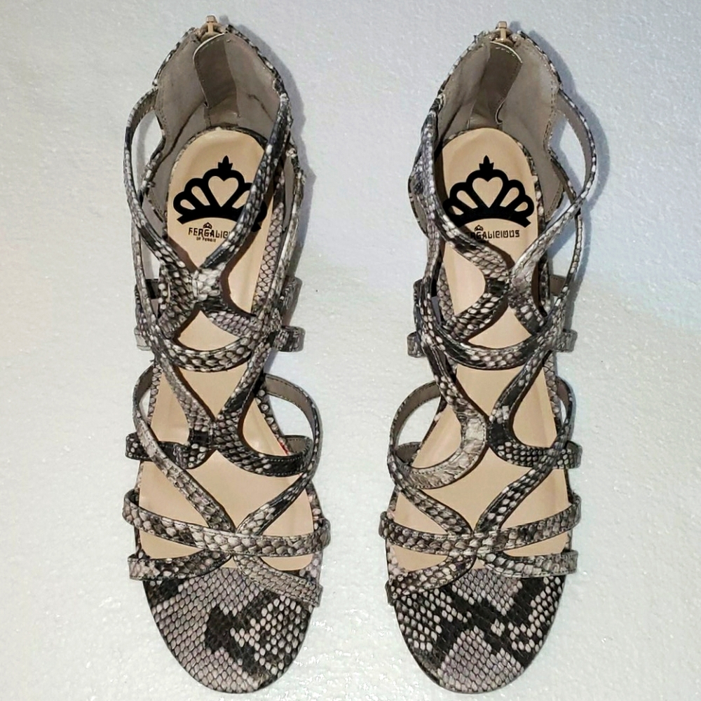 Fergalicious by Fergie strappy block heel sandal